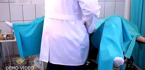  Lustful doctor on gyno exam